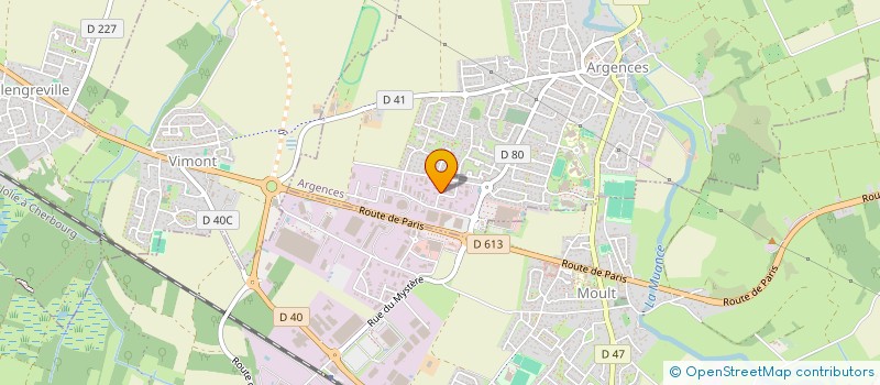 localisation de l'entreprise JBFG  ARGENCES