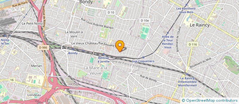 localisation de l'entreprise JBFIT#1  BONDY