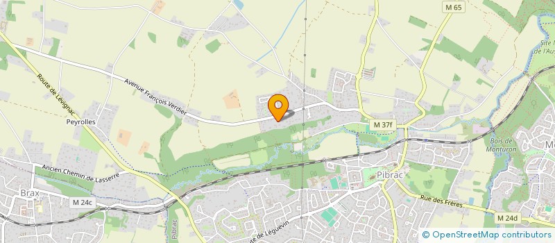 localisation de l'entreprise JBFR ESTIEU  PIBRAC