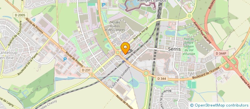 localisation de l'entreprise JBG  CHESSY