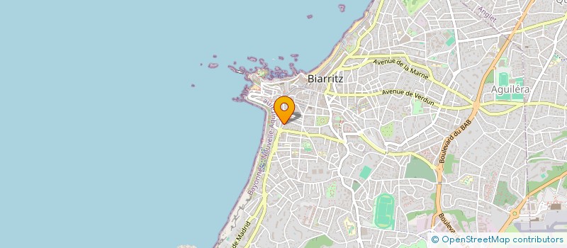 localisation de l'entreprise JBG  BIARRITZ