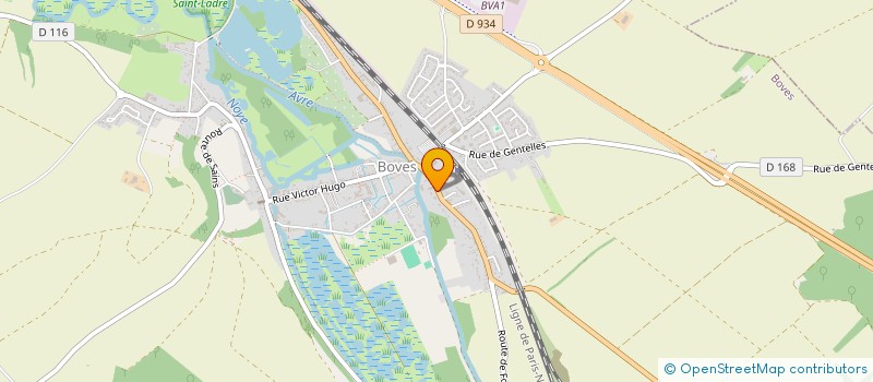 localisation de l'entreprise JBG à BOVES