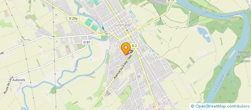 localisation de l'entreprise JBG à GRENADE