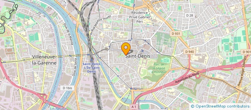 localisation de l'entreprise JBG CONSEILS à SAINT-DENIS