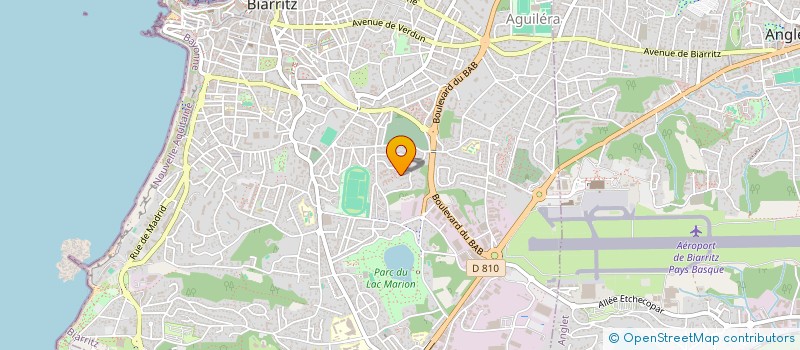 localisation de l'entreprise JBG DEVELOPPEMENT à BIARRITZ