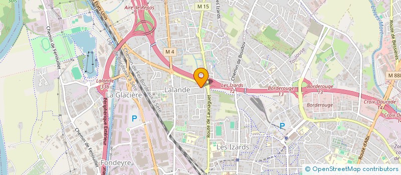 localisation de l'entreprise JBG HOLDING  TOULOUSE