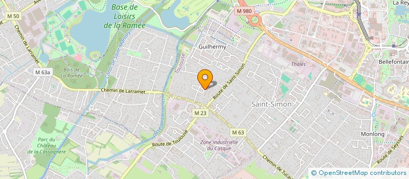 localisation de l'entreprise JBG HOLDING à TOULOUSE