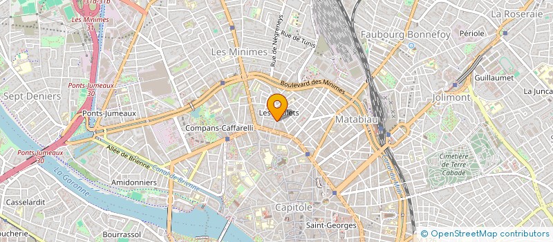 localisation de l'entreprise JBGAB  TOULOUSE