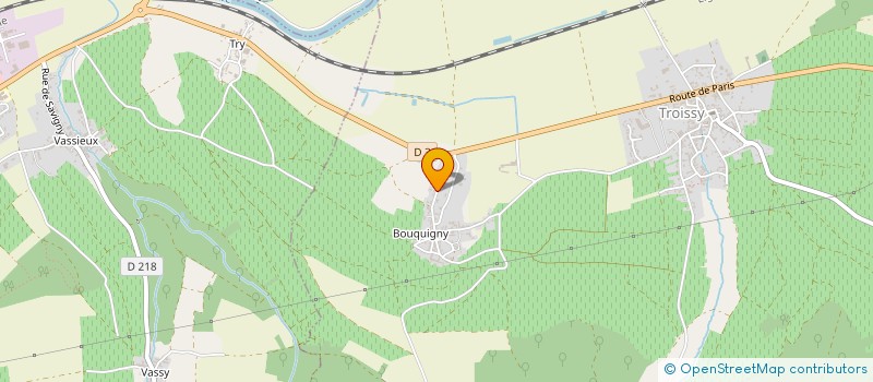 localisation de l'entreprise JBGM  TROISSY