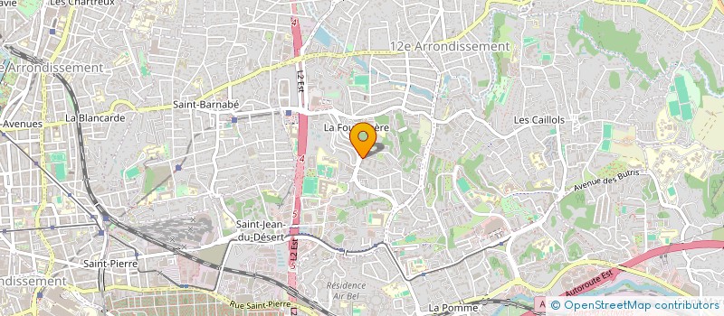 localisation de l'entreprise JBH à MARSEILLE