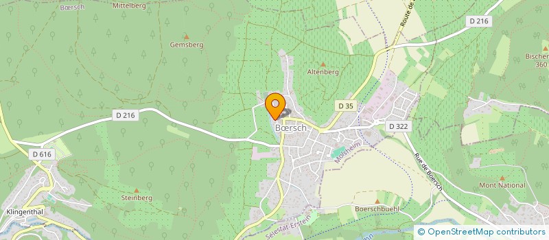 localisation de l'entreprise JBH INVEST  BRSCH