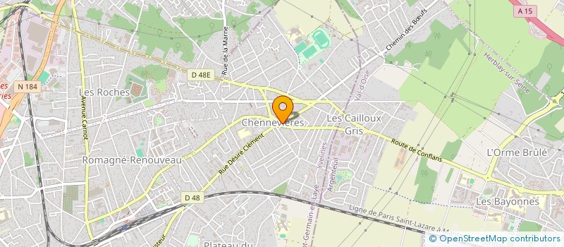 localisation de l'entreprise JBHA2  CONFLANS-SAINTE-HONORINE