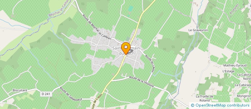 localisation de l'entreprise JBI  SAINT-GERMAIN-DU-PUCH