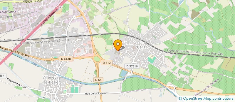 localisation de l'entreprise JBI SOLUTIONS à VILLENEUVE-LES-BEZIERS