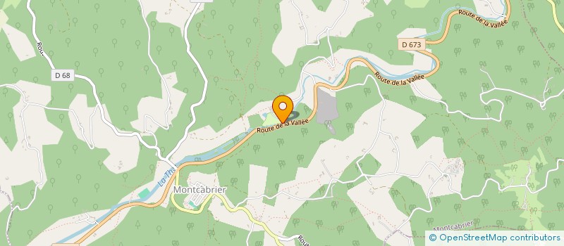 localisation de l'entreprise JBIM  MONTCABRIER