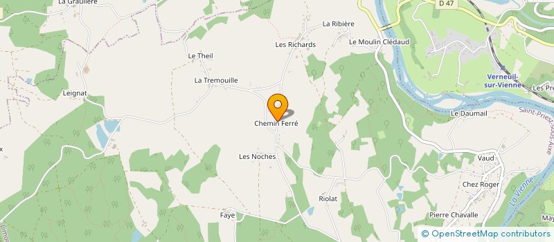 localisation de l'entreprise JBINVEST à SAINT-YRIEIX-SOUS-AIXE