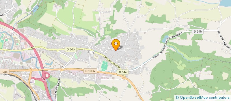 localisation de l'entreprise JBJ  RUY-MONTCEAU