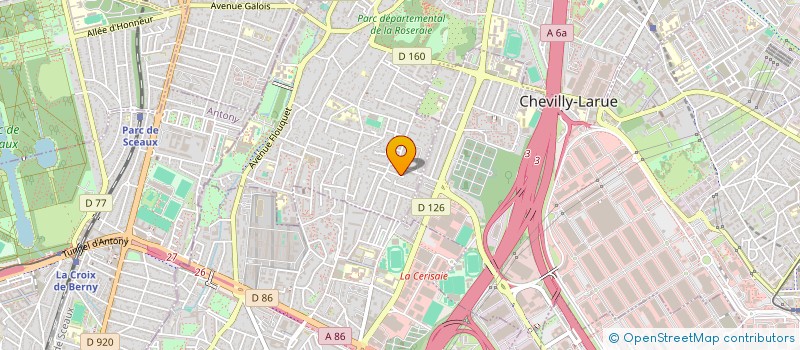 localisation de l'entreprise JBJ  L'HAY-LES-ROSES