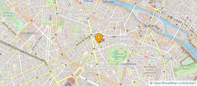 localisation de l'entreprise JBK  PARIS