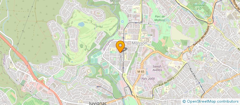 localisation de l'entreprise JBK-DISTRIBUTION à MONTPELLIER