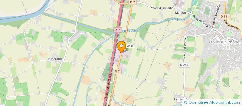 localisation de l'entreprise JBKC FIANCEY  ETOILE-SUR-RHONE