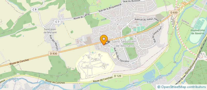 localisation de l'entreprise JBL  PARVILLE