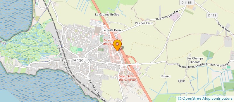localisation de l'entreprise JBL 8 à ANGOULINS