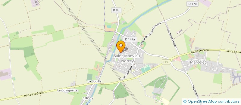 localisation de l'entreprise JBL  SAINT-MANVIEU-NORREY