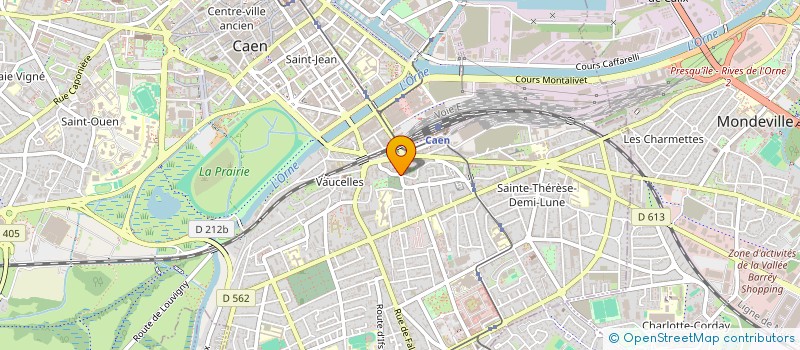 localisation de l'entreprise JBL EXPRESS  HEROUVILLE-SAINT-CLAIR