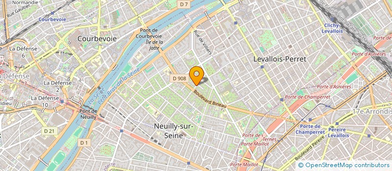 localisation de l'entreprise JBL HOLDING à NEUILLY-SUR-SEINE