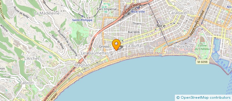 localisation de l'entreprise JBL PLOMBERIE à NICE