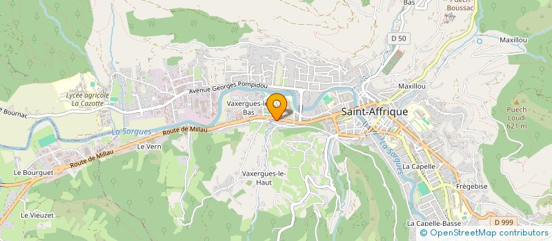 localisation de l'entreprise JBL SERVICES  ST-AFFRIQUE