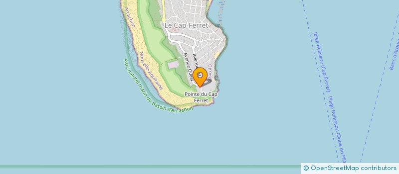 localisation de l'entreprise JBL SNC  LEGE-CAP-FERRET