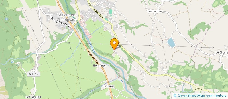 localisation de l'entreprise JBL ZIA  SAINT-BONNET-EN-CHAMPSAUR