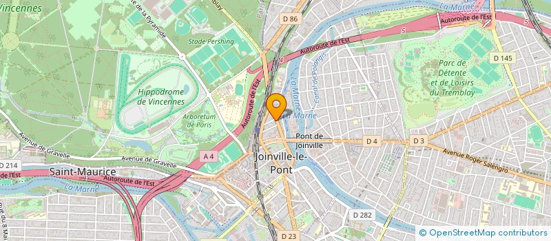 localisation de l'entreprise JBLA à JOINVILLE-LE-PONT
