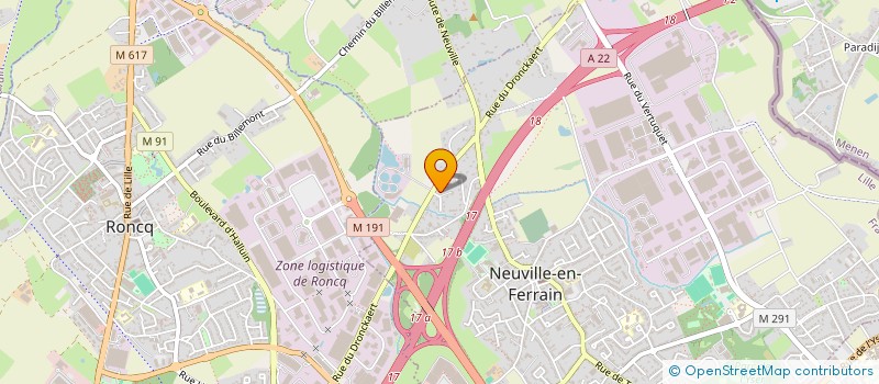localisation de l'entreprise JBLA à NEUVILLE-EN-FERRAIN