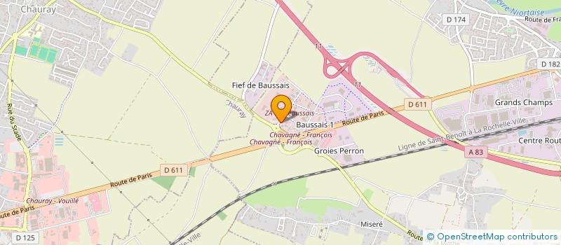 localisation de l'entreprise JBLA  LA CRECHE