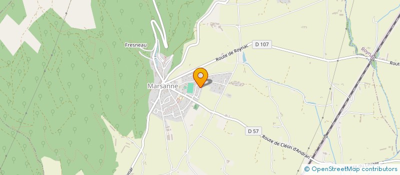 localisation de l'entreprise JBLP AGENCEMENT  MARSANNE