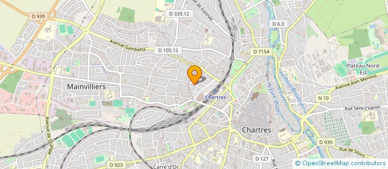 localisation de l'entreprise JBLPKS à CHARTRES