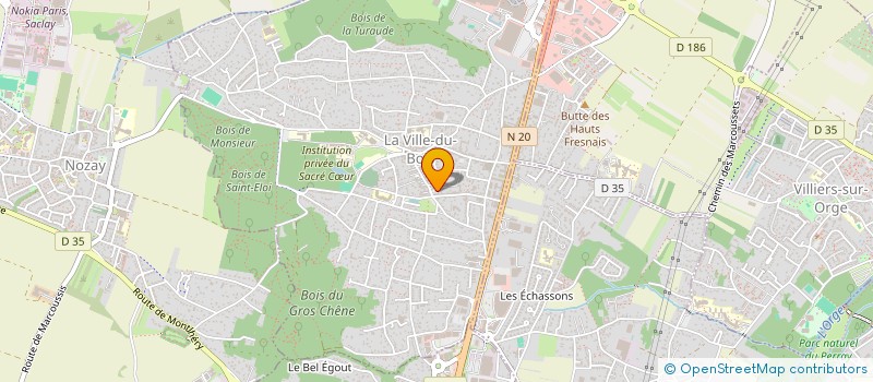 localisation de l'entreprise JBLVIC à LA VILLE-DU-BOIS