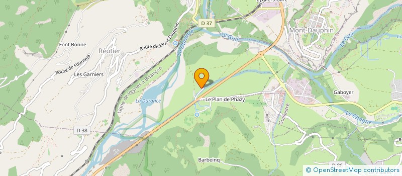 localisation de l'entreprise JBM  GUILLESTRE