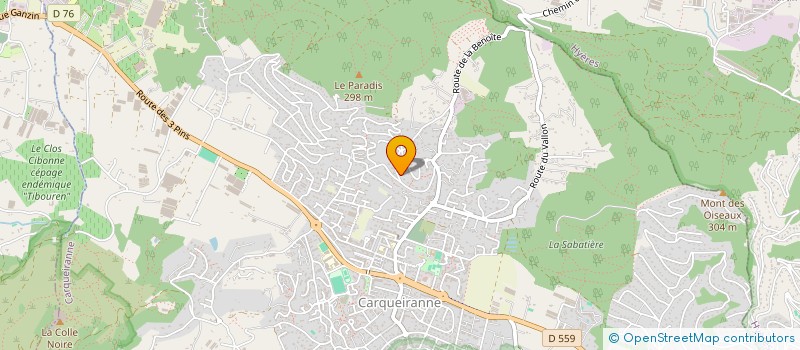localisation de l'entreprise JBM  CARQUEIRANNE