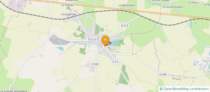 localisation de l'entreprise JBM  BOUERE