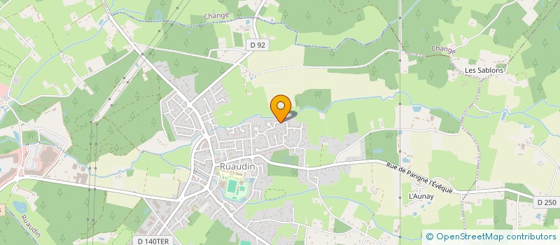 localisation de l'entreprise JBM  RUAUDIN