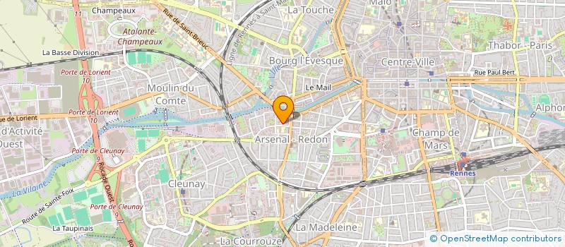 localisation de l'entreprise JBM HOLDING  RENNES