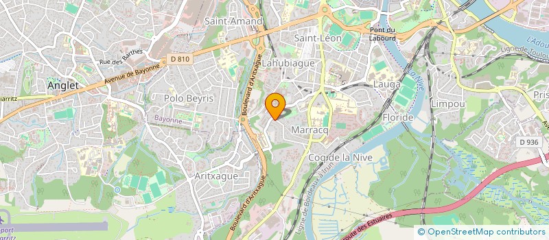 localisation de l'entreprise JBM IMMO 64 à BAYONNE