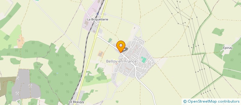 localisation de l'entreprise JBM IMMOBILIER à LUZARCHES