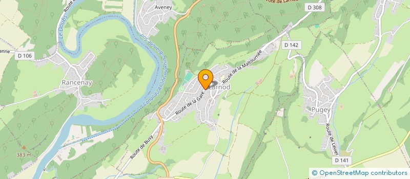 localisation de l'entreprise JBM INVEST  LARNOD