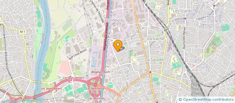 localisation de l'entreprise JBM SPORTS à TOULOUSE