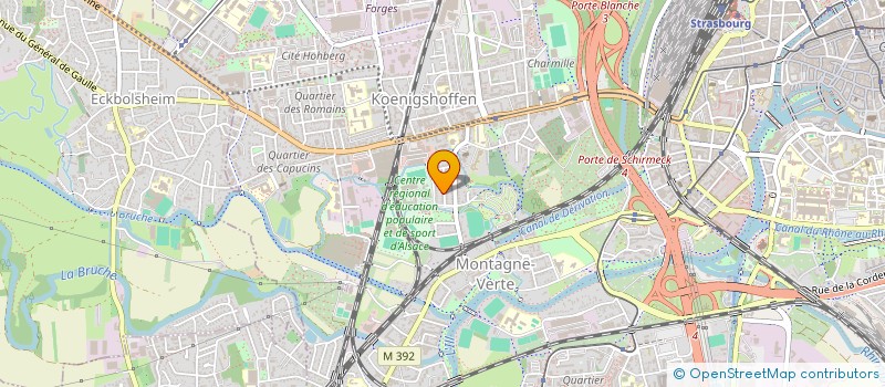 localisation de l'entreprise JBMAG  STRASBOURG